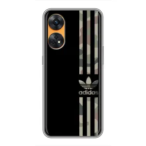 Чехол в стиле "Адидас" для Оппо Рено 8Т (Adidas)