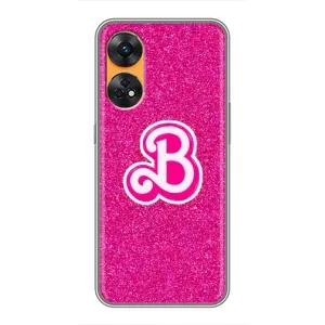Силиконовый Чехол Барби Фильм на Oppo Reno 8T (B-barbie)