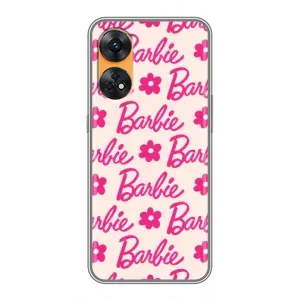 Силиконовый Чехол Барби Фильм на Oppo Reno 8T (Barbie)