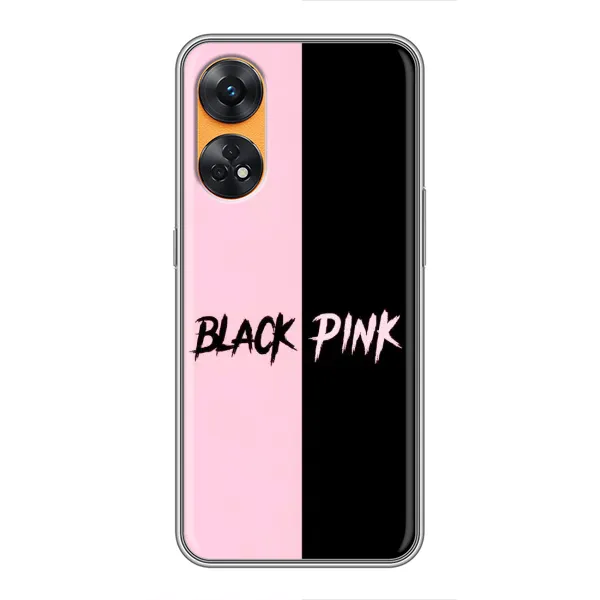 Чехол с рисунком «BLACK PINK» для OPPO Reno 8T Чехол с рисунком «BLACK PINK» для OPPO Reno 8T
