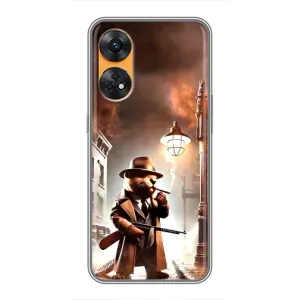Чехол с мемами тралалело тралала для Oppo Reno 8T (Бобрито бандито)