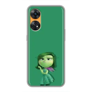Чехол Головоломка для Oppo Reno 8T - (AlphaPrint) (Брезгливость)