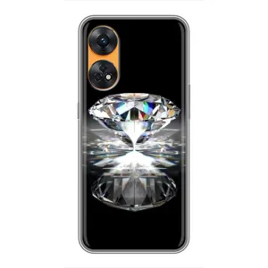 Чохол (Дорого-богато) на Oppo Reno 8T (Діамант)