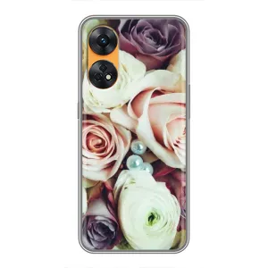 Чохли з принтом Троянд для Oppo Reno 8T (Букет Троянд)