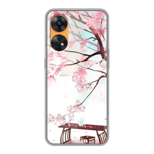 Чехол с рисунком «Чайная церемония» для OPPO Reno 8T Чехол с рисунком «Чайная церемония» для OPPO Reno 8T