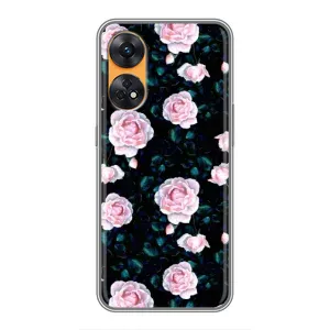 Чохли з принтом Троянд для Oppo Reno 8T (Чайні троянди)