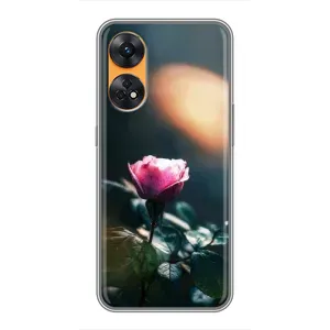 Чохли з принтом Троянд для Oppo Reno 8T (Квітка нічна)