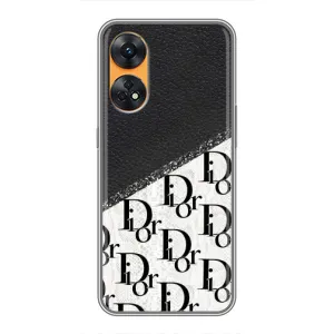 Чохол (Dior, Prada, YSL, Chanel) для Oppo Reno 8T (Діор)