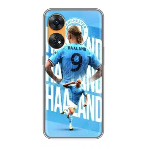 Чехлы с принтом для Oppo Reno 8T Футболист (Erling Haaland)