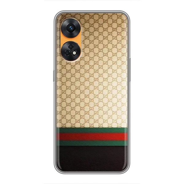 Чехол с рисунком «Фон Гуччи» для OPPO Reno 8T Чехол с рисунком «Фон Гуччи» для OPPO Reno 8T