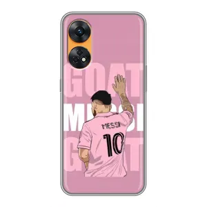 Чехлы Лео Месси в Майами на Oppo Reno 8T (GOAT MESSI)