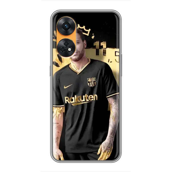 Чехол с рисунком «Gold Neymar» для OPPO Reno 8T