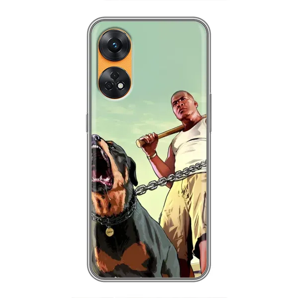 Чехол с рисунком «GTA» для OPPO Reno 8T Чехол с рисунком «GTA» для OPPO Reno 8T