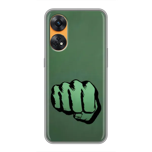 Чехол с рисунком «Халк» для OPPO Reno 8T