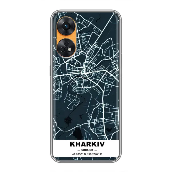 Чехол с рисунком «Харьков» для OPPO Reno 8T Чехол с рисунком «Харьков» для OPPO Reno 8T