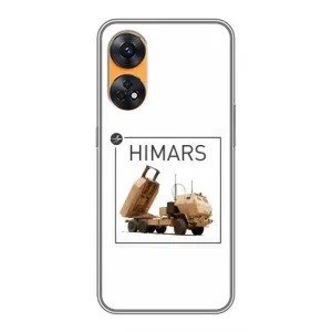 Чехлы на военную тематику для Oppo Reno 8T (HIMARS)