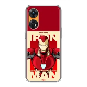 Чохол Супергерой Залізна Людина на Oppo Reno 8T (Iron man)