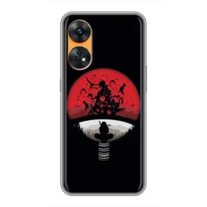Чехлы с картинкой Итачи Учиха на Oppo Reno 8T (Итачи на черном)