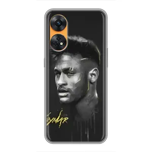 Силиконовый Чехол Oppo Reno 8T (Junior Neymar)