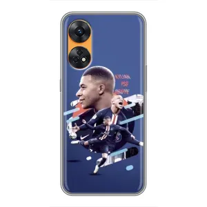 Чехол (TPU) с Футболистом на Oppo Reno 8T (Килиан)