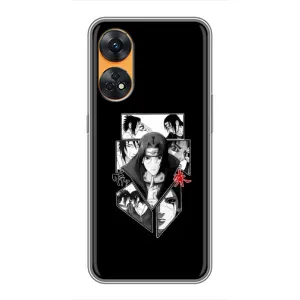 Чехлы с картинкой Итачи Учиха на Oppo Reno 8T (Коллаж Итачи)