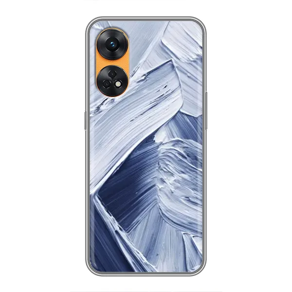 Чехол с рисунком «Краски мазки» для OPPO Reno 8T Чехол с рисунком «Краски мазки» для OPPO Reno 8T