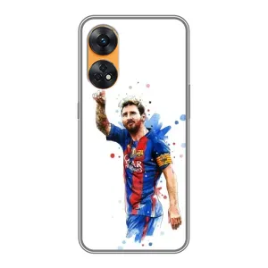 Чехлы Лео Месси Аргентина для Oppo Reno 8T (Leo Messi)