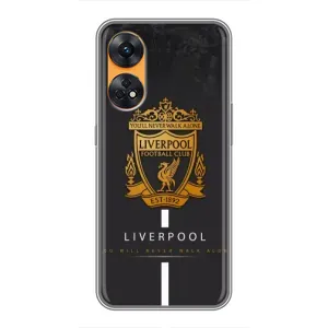 Силиконовые Чехлы принт Футбол на Oppo Reno 8T (Liverpool)