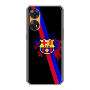 Чехол для Oppo Reno 8T (Барселона) (Лого Барсы)