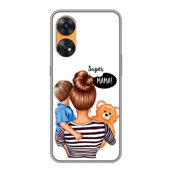 Чехол с рисунком «Мама и сын» для OPPO Reno 8T Чехол с рисунком «Мама и сын» для OPPO Reno 8T