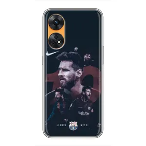Чехлы Лео Месси Аргентина для Oppo Reno 8T (Месси 10)