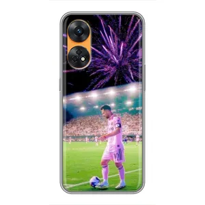 Чехлы Лео Месси в Майами на Oppo Reno 8T (Месси в Майами)
