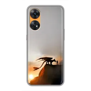 Чехол дракон Беззубик для Oppo Reno 8T (Мультиик Беззубик)