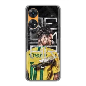 Силиконовый Чехол Oppo Reno 8T (Neymar 10)