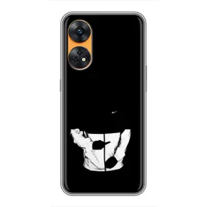 Силиконовый Чехол на Oppo Reno 8T с картинкой Nike (Nike стиль)