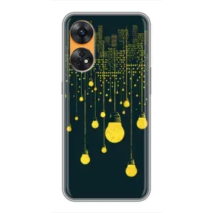 Силіконові Чохли Коханій людині для Oppo Reno 8T (Нічне місто)
