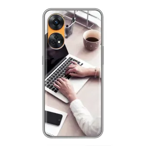 Силіконовий бампер (Працівники) на Oppo Reno 8T (Офісний працівник)