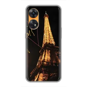 Чохол Ейфелева Вежа на Oppo Reno 8T (Paris)
