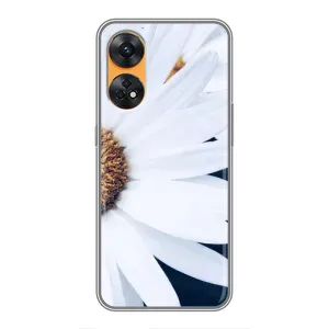 Чохол з ромашками на Oppo Reno 8T (Пів ромашки)