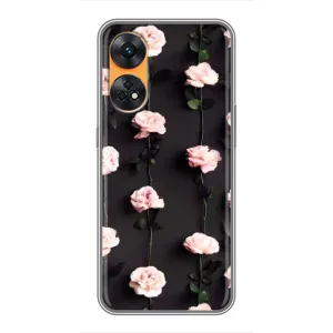 Чохли з принтом Троянд для Oppo Reno 8T (Троянди)