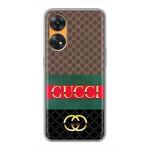 Чехлы Бренд GUCCI для Oppo Reno 8T (Стиль GUCCI)