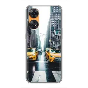 Силіконовий бампер (Працівники) на Oppo Reno 8T (Таксі)