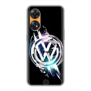 Чехол "Фольксваген" для Oppo Reno 8T (Volkswagen на черном)