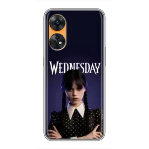 Чехлы с принтом Уэнсдей на Oppo Reno 8T (Wednesdey)
