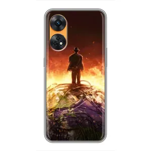 Чехол Оппенгеймер / Oppenheimer на Oppo Reno 8T (Ядерщик)