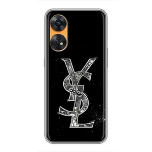 Чохол (Dior, Prada, YSL, Chanel) для Oppo Reno 8T (YSL)