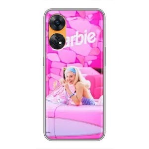 Силиконовый Чехол Барби Фильм на Oppo Reno 8T (Зставка)