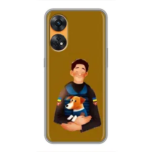 Чехол с принтом для Oppo Reno 8T (ЗСУ Патрон)