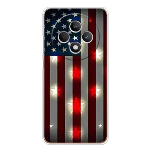 Чохол Прапор USA для OPPO Reno12 F (Прапор США 2)