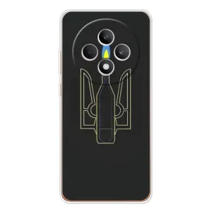 Чехол с картинкой (Патриотический ГЕРБ) на OPPO Reno12 F (Герб - Молотова)